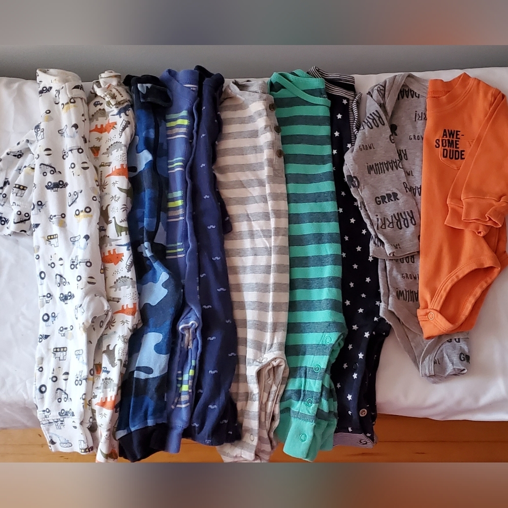 6 - 9 month winter fall baby clothes bundle